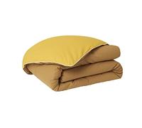 Essix Two-Tone Cotton Duvet Cover, Good Days, Yellow, 240 x 220 cm,