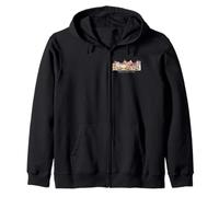 Esslingen am Neckar, hand-drawn cityscape Zip Hoodie