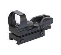 ESSLNB Red Dot Sight Red and Green 4 Reticle 5 Brightness Settings Air Rifle Scope with 20mm/22mm Picatinny Rail Mount Multi-coated Lens Cover For Hunting Airsoft Shooting