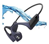 ESSONIO Bone Conduction Headphones Open Ear IPX5 Level Waterproof Wireless Bluetooth Audio with Built-in Mic 8 Hours of Music & Calls For Business Video Conferencing (BLUE)…