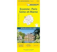 Essonne, Paris, Seine-et-Marne - Michelin Local Map 312