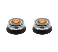 ESSxtmXZA LED Car Light Geolocation Beacon Light For Quick Efficient Position Light 360 Degree Vision(Emitting Color: 2PCS)
