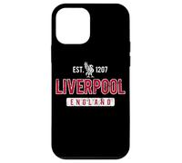 Est. 1207 Liverpool England Distressed Print Case for iPhone 12 mini