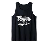 Est 1776 Mad As Hell Sarcastic Humor Graphic Tee Tank Top