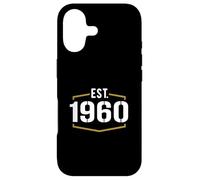 Est 1960 Vintage Style Established 1960 Birthday Design Case for iPhone 17