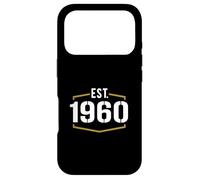 Est 1960 Vintage Style Established 1960 Birthday Design Case for iPhone 17 Pro