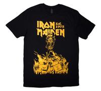 Est. 1975 Holy Smoke T-Shirt Iron Maiden Black S