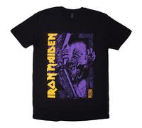 Est 1975 No Prayer Grave Purple T Shirt Iron Maiden Black XL