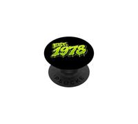 EST. 1978 Fun Graffiti Style Retro 1978 Birthday Design PopSockets Adhesive PopGrip