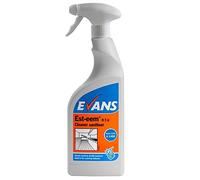 Est-eem Unperfumed Cleaner Sanitiser 750ml - Pack of 6