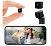ESTABA Mini Camera, 4K HD Wireless Indoor Security Camera, APP Control Cam with Night Vision & Motion Detection, SD/Cloud Storage Space, for Home, Baby, Pet, Car, Office Monitoring