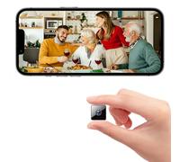 ESTABA Mini Kamera, 1080P Spy Camera Wifi Hidden, Long Battery Life Mini Wireless Security Camera APP Control for Room Nanny Cam with Motion Detection Night Vision Cloud & SD Storage