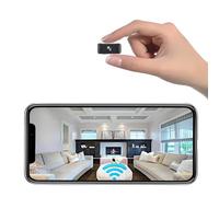 ESTABA Mini Spy Hidden Camera, Long Battery Life Mini Wireless WiFi Security Camera, APP Control Smallest Surveillance Camera for Room Nanny Cam with Motion Detection Night Vision Cloud & SD Storage