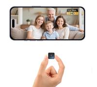 ESTABA Mini WiFi Spy Camera Hidden Camera - Wireless Indoor Security Cam with Night Vision Long Battery Life/Motion Detection/Real-Time Video/Cloud&SD Storage Indoor Home Monitoring