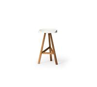 EstabliHed & Sons Heidi Dining Chair H80 Glossy White/Ash