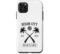 Established 1875 Ocean City Maryland Retro Palm Tree Case for iPhone 11 Pro Max
