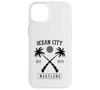 Established 1875 Ocean City Maryland Retro Palm Tree Case for iPhone 14 Plus
