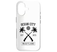 Established 1875 Ocean City Maryland Retro Palm Tree Case for iPhone 17