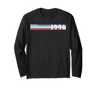 Established 1996 Retro Strip Mens 30th Birthday Party Long Sleeve T-Shirt