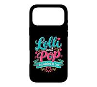 Established by Love Lolli and Pop Grandmother Grandfather Case for iPhone 17 Pro Max