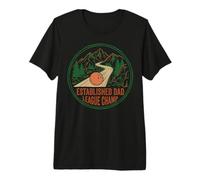 Established Dad League Champ Bowling Bowler Premium T-Shirt