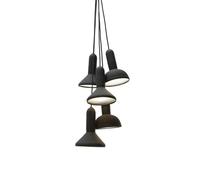 Established & Sons Torch S5 Pendant Black w. Black Cord - 5 Pieces