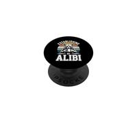 Establishing My Alibi Bear Mornings PopSockets Adhesive PopGrip