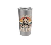 Establishing My Alibi Bear Mornings Stainless Steel Insulated Tumbler