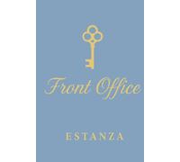 Estanza Front Office Planner 2026: Daily Operations Agenda for Hotel Reception-Monthly and Daily Layout with KPIs Tracking