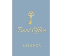 Estanza Front Office Planner 2026: Daily Operations Agenda for Hotel Reception-Monthly and Daily Layout with KPIs Tracking