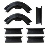 eStarpro Mounting Clips Holder for Philips Hue Play Gradient Lightstrip - Black Steel & Aluminum Corner Mount Bracket