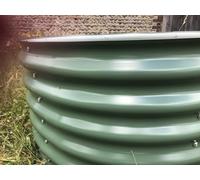 Estate to Garden Garden Raised bed metal galvanised steel planter 4 in 1 modular planter (Moss Green)