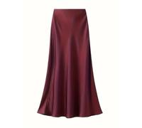 Estationeryhouse Satin Silk Saree Petticoat Solid Inskirt Underskirt Skirt Indian Sari Inner wear (UK, Alpha, One Size, Regular, Regular, Dusty Pink)