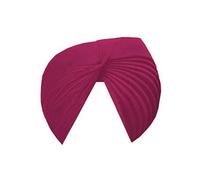Estationeryhouse Traditional Punjabi Sikh Turban Pagg, Dastar Full Voile Sardarji Patka Headcover (Maroon, 5 meter)