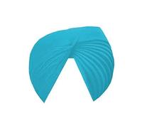 Estationeryhouse Traditional Punjabi Sikh Turban Pagg, Dastar Full Voile Sardarji Patka Headcover (Sky Blue, 6.5 meter)