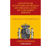 Estatuto de Autonomía de Melilla: Ley Orgánica 2/1995, de 13 de marzo (España)