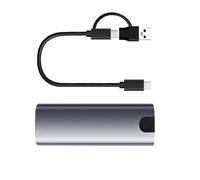 ESTCNK Solid Drives Aluminum Solid Drives NVME to USB 3.1 TypeC Enclosure Adapter Solid Disk for 2230/2242/2260/2280