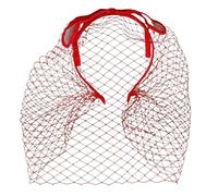 ESTCNK Vintage Veil Headband for Female Lady 1920s Costume Props Hairband for Formal Parties and Fashion Forward Women