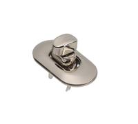 ESTDKMNOS Closures Metal Bag Turn Lock Clasp, DIY Twist Lock Metal Clasp for Bags Multicolor Pack of 3(2)