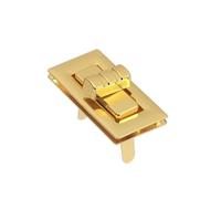 ESTDKMNOS Closures Metal Bag Turn Lock Clasp, DIY Twist Lock Metal Clasp for Bags Multicolor Pack of 3(7)