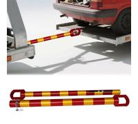 ESTDKMNOS Heavy Safety Tow Bar, Tow Bar Red Yellow 3-50 tons(Load 20 ton)