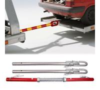 ESTDKMNOS Heavy Safety Tow Bar, Tow Bar Red Yellow 3-50 tons(Load 3 ton)