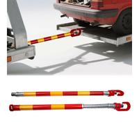 ESTDKMNOS Heavy Safety Tow Bar, Tow Bar Red Yellow 3-50 tons(Load 6 ton)