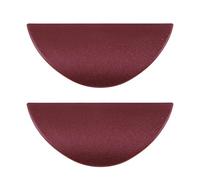 ESTDKMNOS Hidden Kitchen Cupboard Edge Pulls， Edge Finger Pull 2pc Multicolor Self-Adhesive Invisible Drawer Knobs Sliding Glass Door ABS(Red)