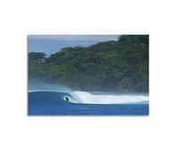 ESTE Extreme Sports Poster Surfing Poster Decorative Painting Canvas Wall Posters And Art Picture Print Modern Family Bedroom Decor Posters 12x18inch(30x45cm)