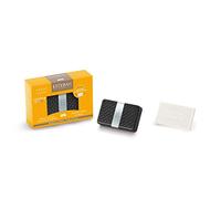 Esteban Amber Refillable Car Diffuser, Black, Dosette, 1 count