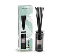 Esteban Pur Lin Aroma Diffuser for Home with Natural Ingredients, 75ml, Floral Scented Bouquet, Includes Sticks and Refill