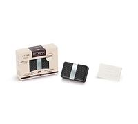 Esteban Refillable Car Diffuser - Cedar Scent, Black/White, 1 count, 3 weeks duration