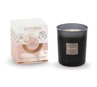 Esteban - Refillable Scented Candle 180 g - Iris Cashmere Fragrance - High-Quality Wax - Handmade - Over 35 Hours of Fragrance - 98% Natural Ingredients