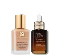 Estee Lauder Double Wear Stay-in-Place Makeup & Advanced Night Repair Serum Bundle (Various Shades) - 2W2 Rattan